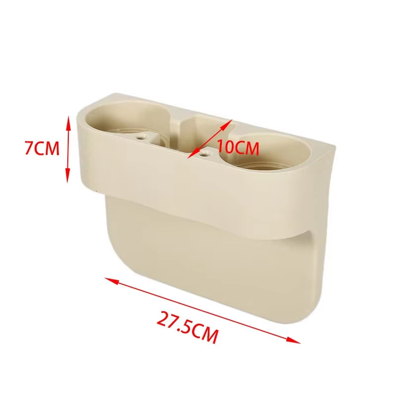 LuxPocket™ Leather Car Seat Gap Organizer – Declutter Your Drive in Style