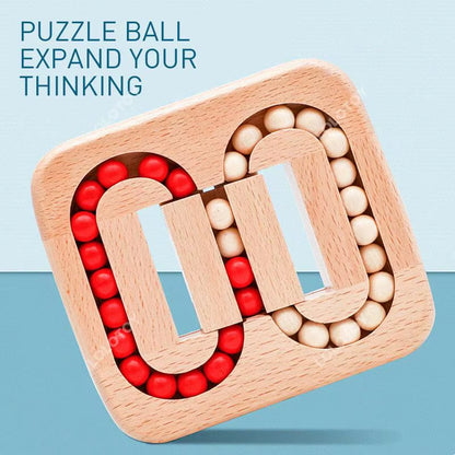 BrainyPlay™ Wooden Puzzle Ball – Unlock Fun, Build Smarter Minds!
