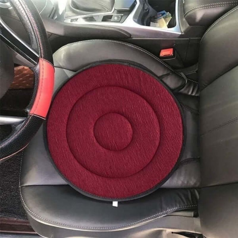 SpinEase™ 360° Rotating Memory Foam Seat Cushion – Sit, Swivel &amp; Go with Zero Effort