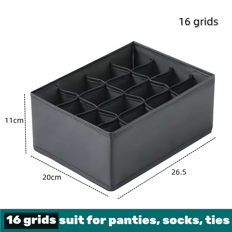 Organizer for Underwear Socks Bra Pants Scarf Tie Storage Box Jeans Clothing Organization Dividers for Drawers Clothes Organizer