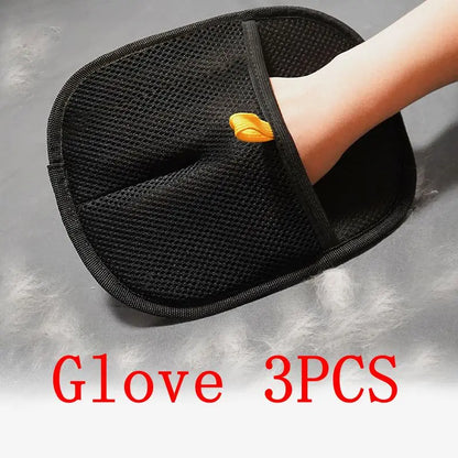 FurGone Duo Gloves – Double-Sided Electrostatic Pet Hair Removal &amp; Grooming Gloves