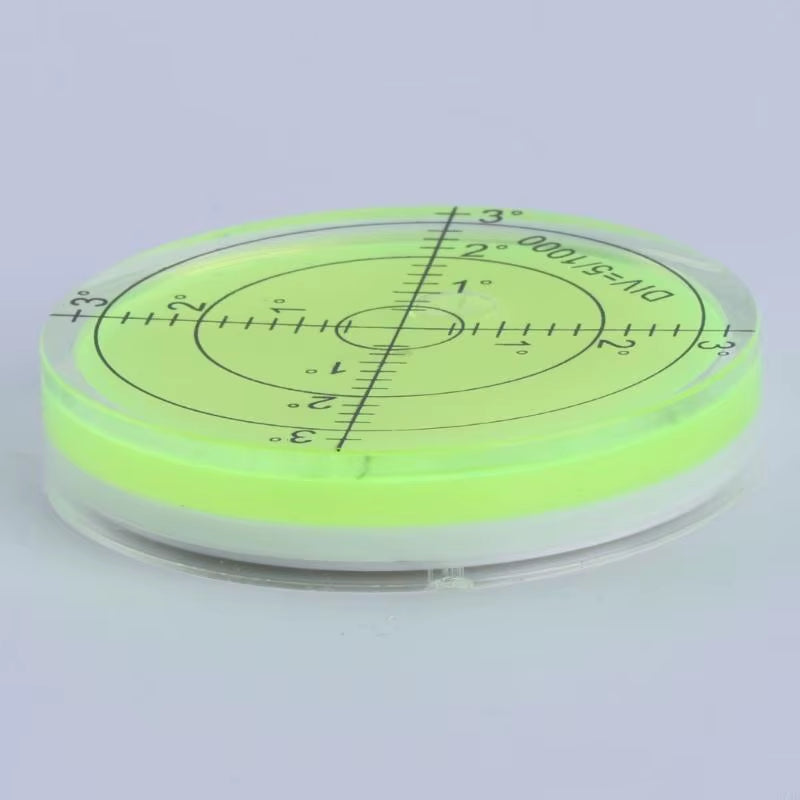 PrecisionPro 60MM PMMA Bubble Level – Accurate Surface Measurement Tool for Perfect Alignment