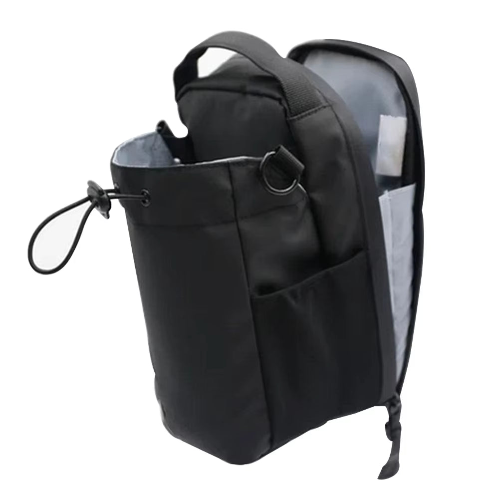 Magnetic Gym Bag Large Capacity Magnetic Carrier Bag with Phone Pocket Portable Gym Water Bottle Pouch Gym Accessories Organizer