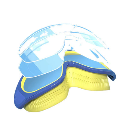 AquaChamp Kids Swim Set – Waterproof Anti-Fog Swimming Goggles &amp; Cap with Protective Case