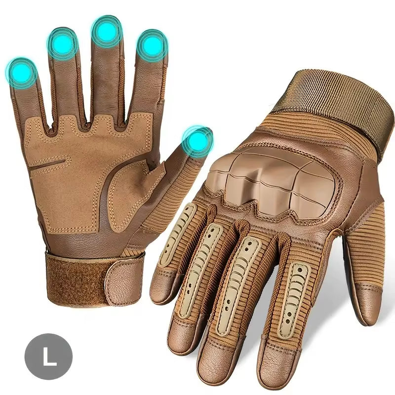 Ultimate Grip Fingerless Tactical Gloves – Touchscreen-Ready for Riders, Workers &amp; Adventurers