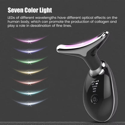 7-in-1 LED Face &amp; Neck Lifter – Sculpt, Tighten &amp; Glow