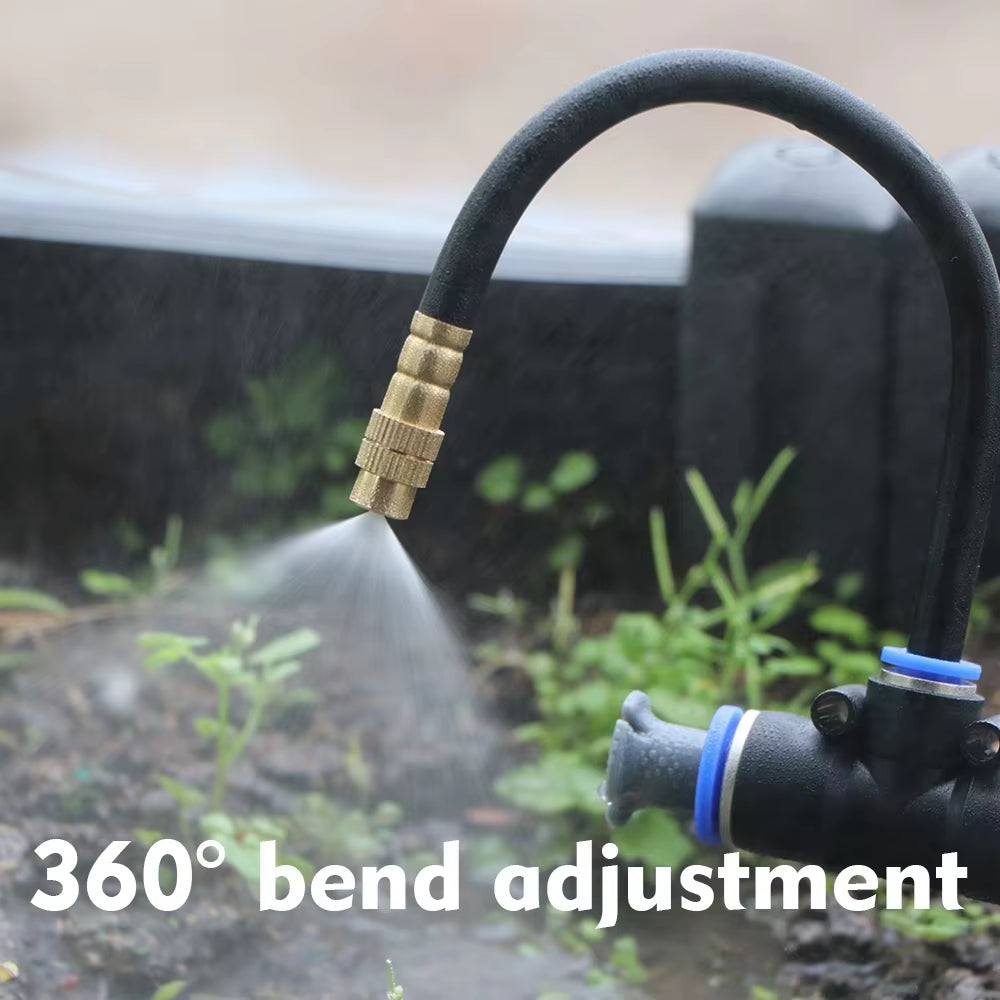 DIY 30M-5M Universal Sprayer Kit – Patio Misting &amp; Cooling System for Garden Irrigation