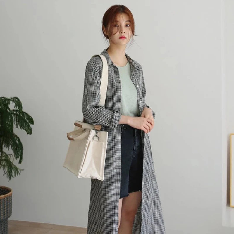 Large Capacity with Removable Bottom Canvas Tote Bag