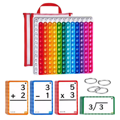 MathMaster™ Fidget Flash Cards – Learn Fast, Focus More, Master Math with Fun!