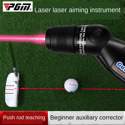 Golf Putter Laser Sight Machine Aiming Instrument Indoor Teaching Linear Laser Golf Putter Training Aids Golf Accessories