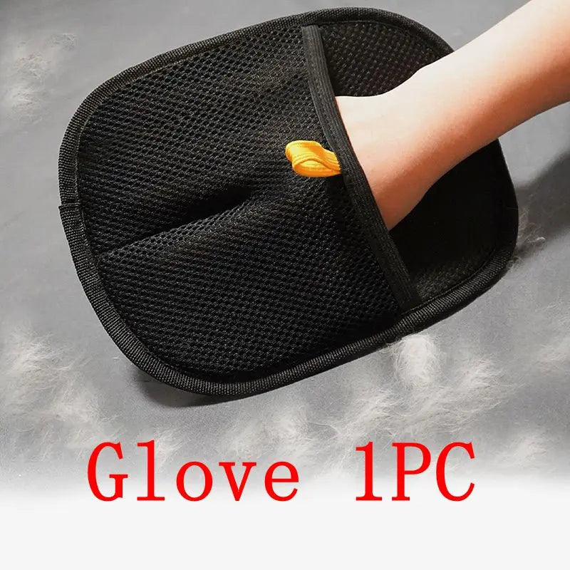 FurGone Duo Gloves – Double-Sided Electrostatic Pet Hair Removal &amp; Grooming Gloves