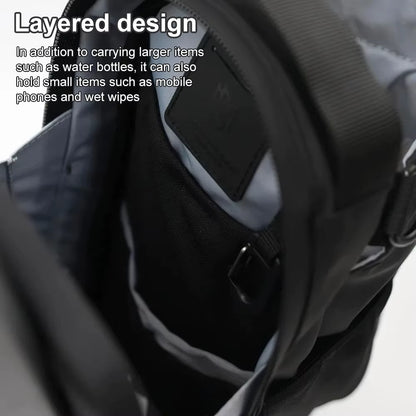 Magnetic Gym Bag Large Capacity Magnetic Carrier Bag with Phone Pocket Portable Gym Water Bottle Pouch Gym Accessories Organizer