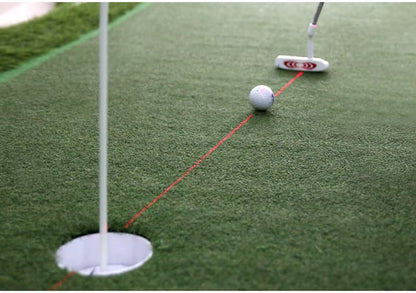 Golf Putter Laser Sight Machine Aiming Instrument Indoor Teaching Linear Laser Golf Putter Training Aids Golf Accessories