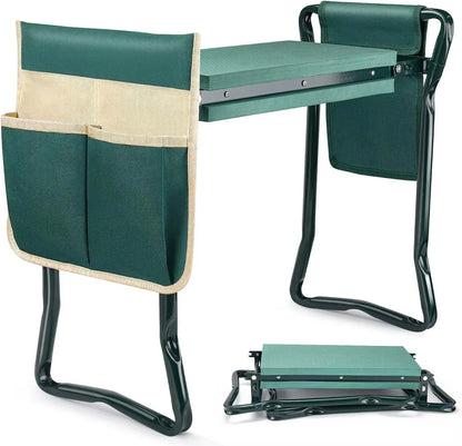 GardenMate Folding Kneeler &amp; Stool – Comfort &amp; Convenience for Every Gardener