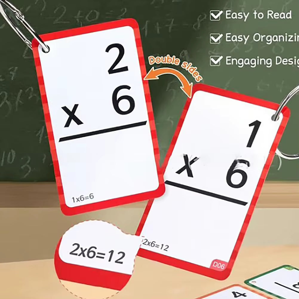 MathMaster™ Fidget Flash Cards – Learn Fast, Focus More, Master Math with Fun!