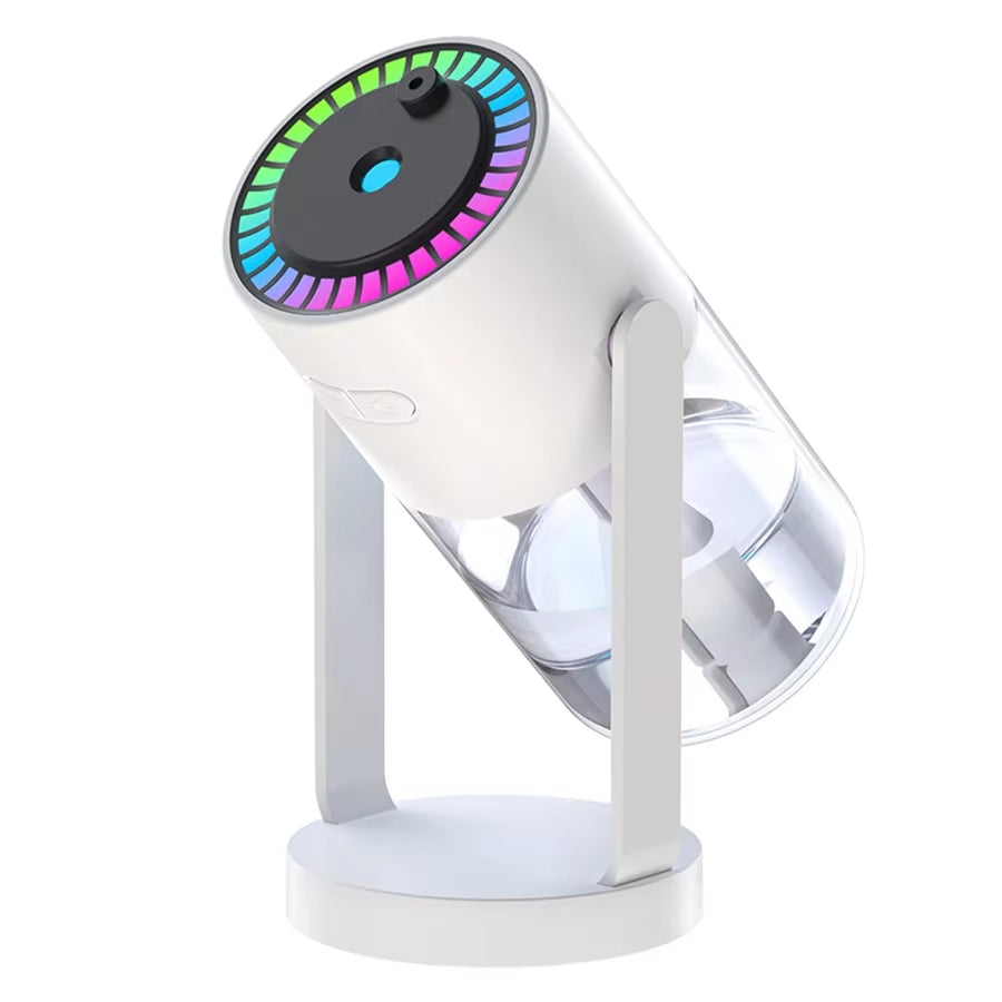 MistGlow 280ML Air Humidifier – Desktop Humidifier with Projector, Adjustable Light &amp; Auto Off for Home &amp; Office
