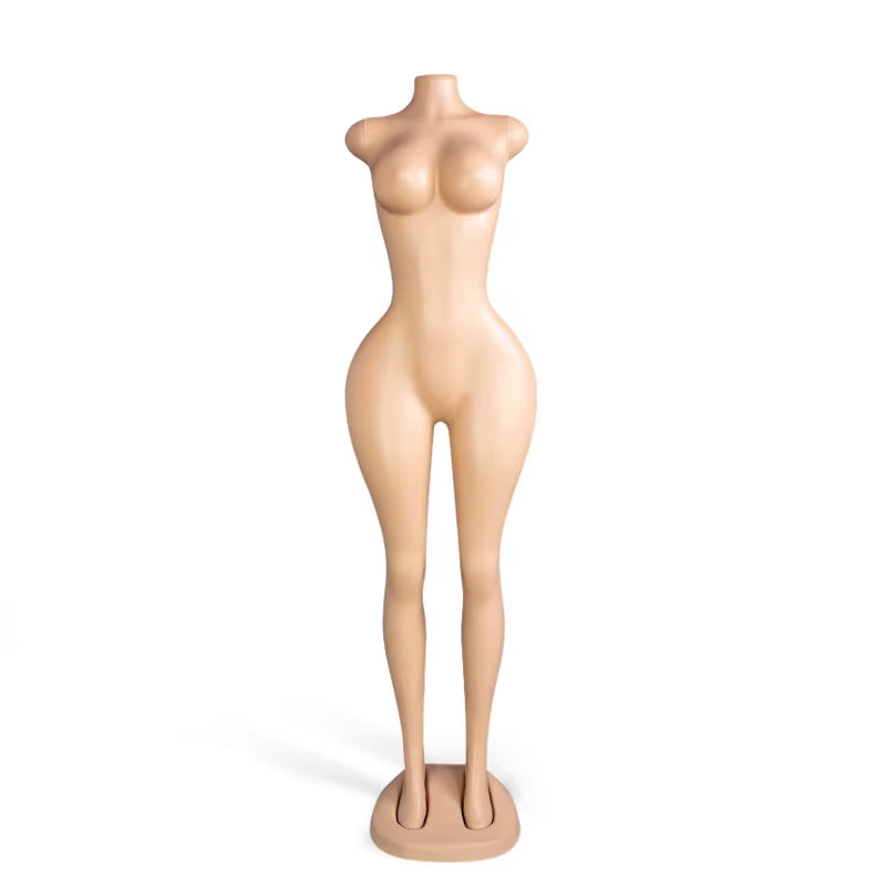 Cheap BBL Female Mannequins Plastic Big Bust Big Ass Woman Dummy Fashion Garments Display