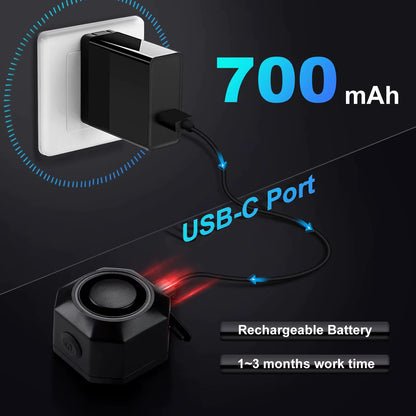 Ultimate Bike Guard™ – Wireless Vibration Alarm with Remote &amp; USB Charging