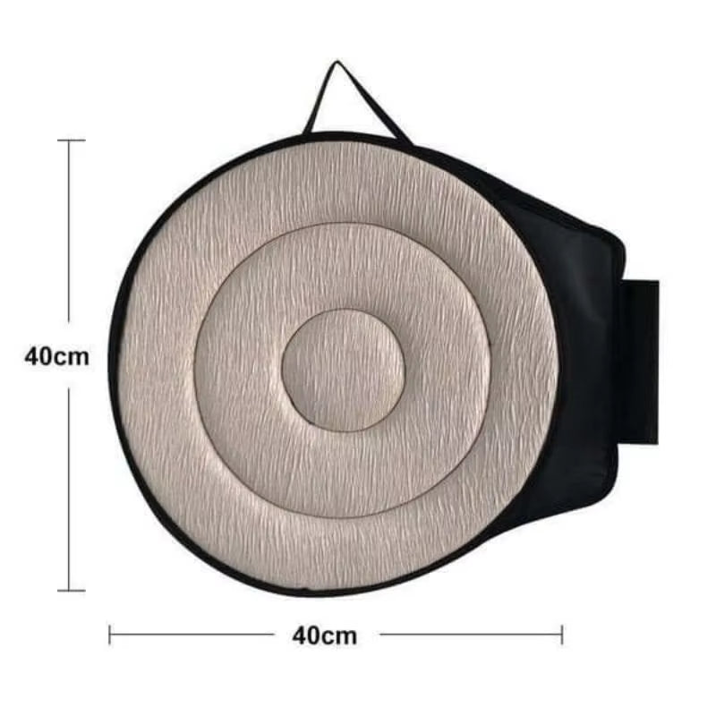 SpinEase™ 360° Rotating Memory Foam Seat Cushion – Sit, Swivel &amp; Go with Zero Effort