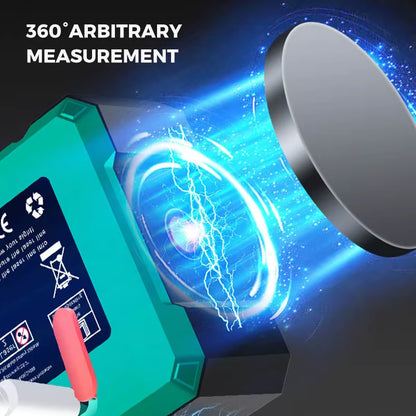 AngleMaster 360° Digital Protractor – Magnetic Laser Angle Finder with LCD Display &amp; Inclinometer